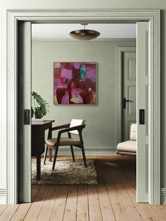 Everything That Matters Moves Slowly | Stretched Canvas Print