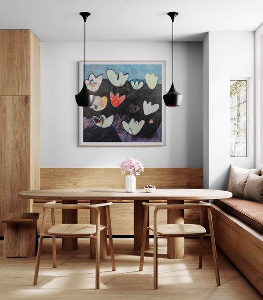 Floating Through Life | Paper Print