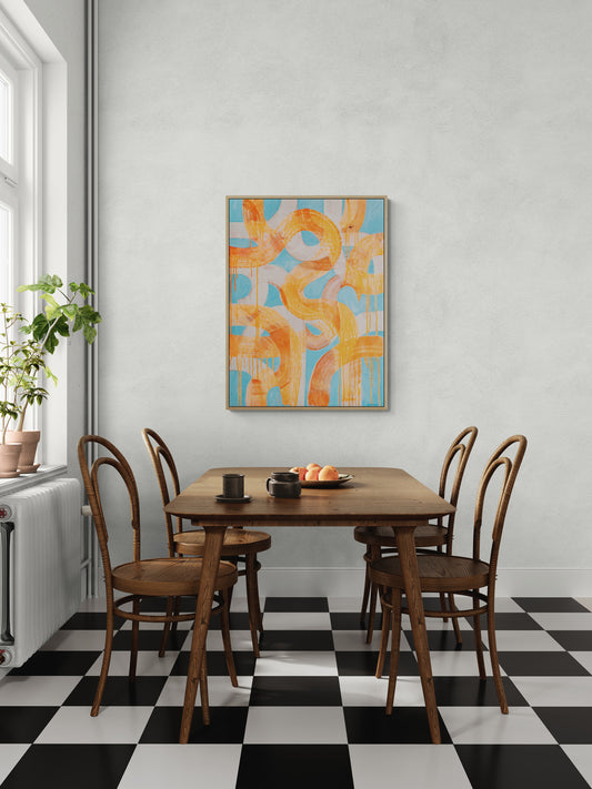 The Art of Falling Forward | Original Artwork